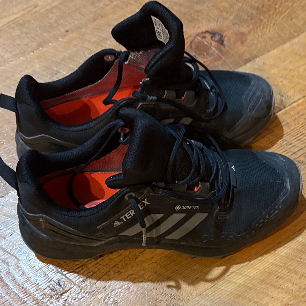 Adidas Terrex Black and Red Men's Athletic Shoes